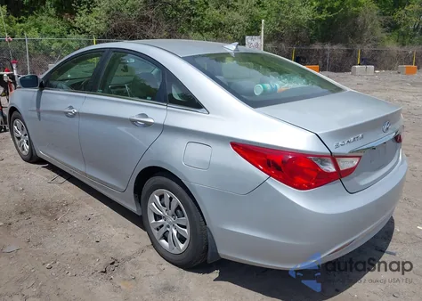 2012 Hyundai Sonata Gls из США, поврежденный, VIN 5NPEB4AC1CH341947